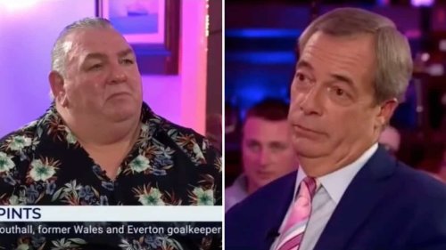 Nigel Farage gets schooled by Neville Southall on his own show