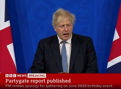 Boris Johnson snaps at Beth Rigby during tense press conference