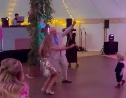 'Tragic': Footage of Boris and Carrie's first dance leaked