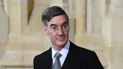 Picture of Rees-Mogg's desk shows he doesn't use a computer - and nobody is surprised