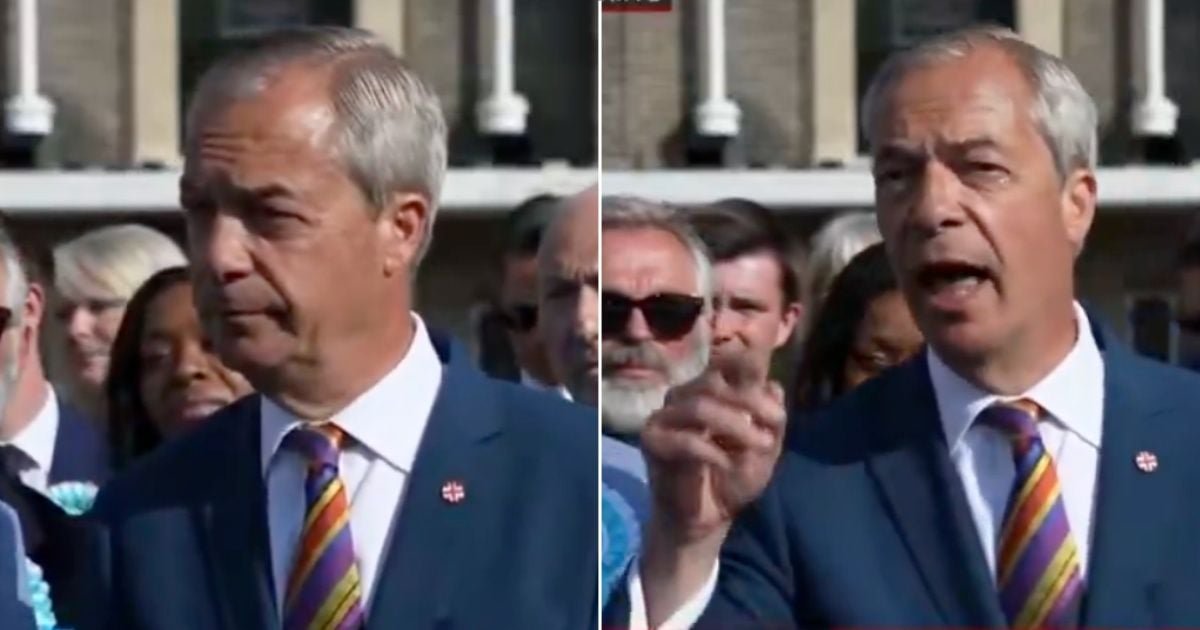 Nigel Farage shuts down question about £5m sum from crypto billionaire