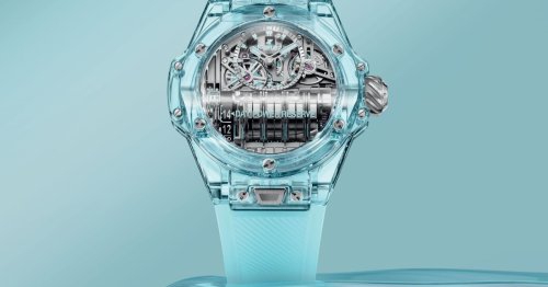 Hublot’s sapphire Big Bang gets an icy new color