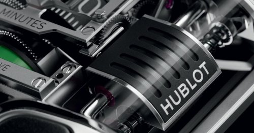 The new Hublot MP-10 Tourbillon Weight Energy System Titanium looks nothing like a watch