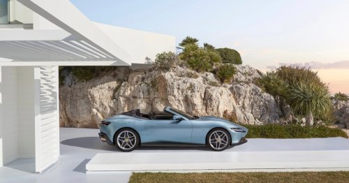 Ferrari Roma Spider looks to the past with one special feature