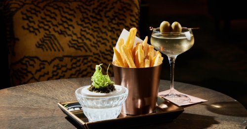 Expert bartender gives us a great martini recipe, and a chef suggests pairing it with French fries (yes, really)