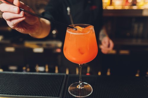 The secret to making your tequila drinks fall-friendly is Aperol