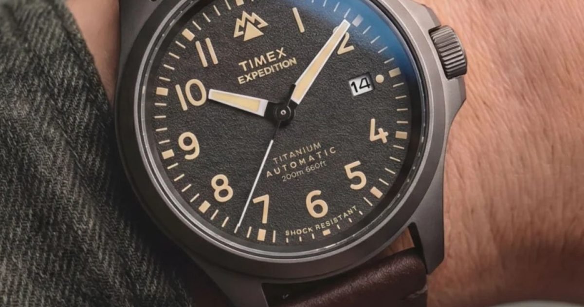 Timex’s toughest field watch just got a blacked-out edition