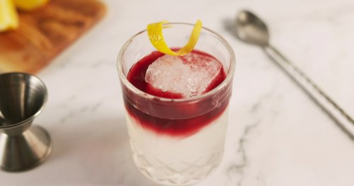 The most unexpected drink I’ve seen this year is the Gin & Cabernet Sour