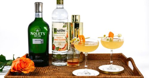 Welcome the spring with these floral gin cocktails