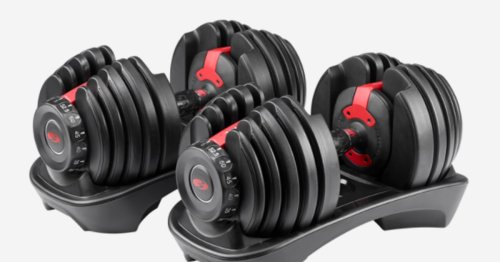These adjustable dumbbells will replace 15 pairs of weights — down to $400