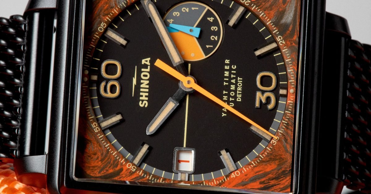 Shinola’s new blacked-out Mackinac Night Race revives a rare sailing complication