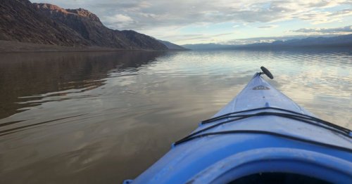 Visitors to Death Valley have rare opportunity to go kayaking in an ancient lake (for a limited time)