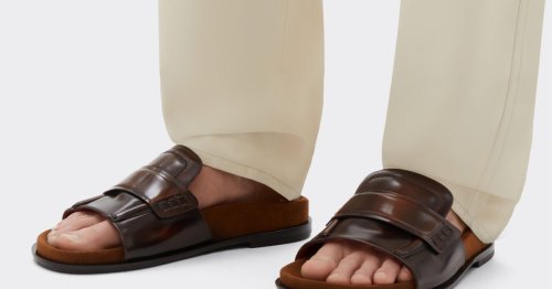 Ferrari unveils its new leather sandal that’s perfect for the summer