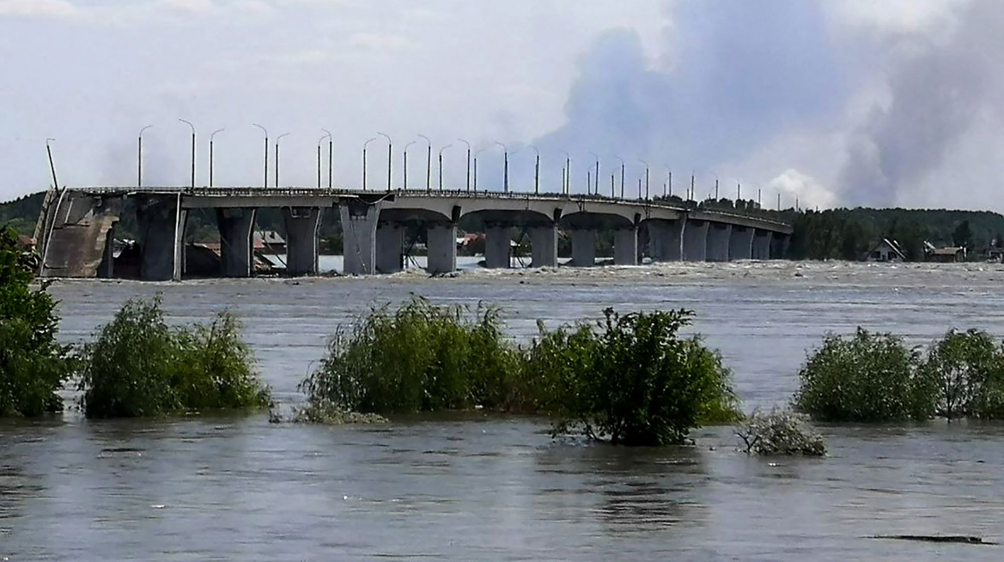 Ukraine Evacuating Tens of Thousands After Kakhovka Dam Destroyed
