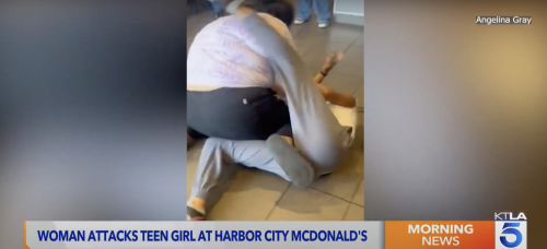 Suspect in Brutal Beating of Teen Girl Captured on Video Inside Los Angeles McDonald’s Arrested