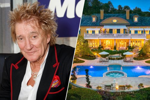 Inside Rod Stewart’s $70 Million L.A. Mansion: A Speakeasy, a Shoe Room ...