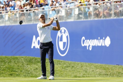Novak Djokovic impresses in Ryder Cup All-Star Match while playing up to the Rome crowd alongside Gareth Bale and Colin Montgomerie