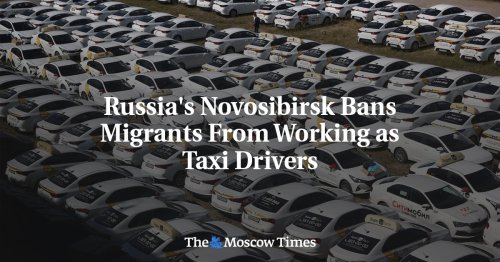 Russia's Novosibirsk Bans Migrants From Working as Taxi Drivers