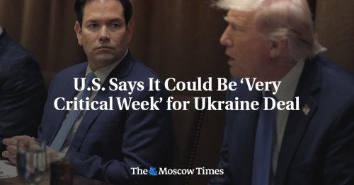 U.S. Says It Could Be ‘Very Critical Week’ for Ukraine Deal