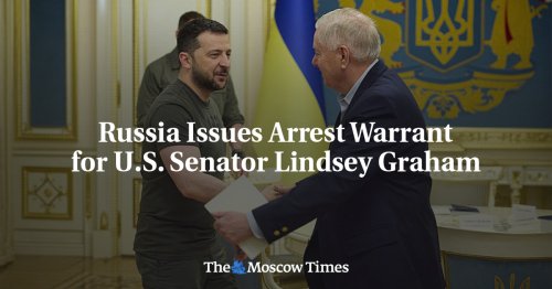 Russia Issues Arrest Warrant for U.S. Senator Lindsey Graham