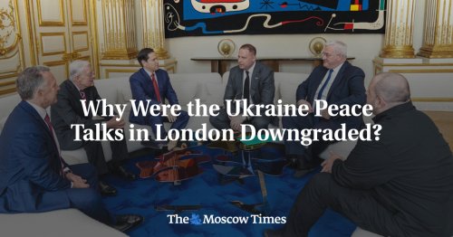 Why Were the Ukraine Peace Talks in London Downgraded?