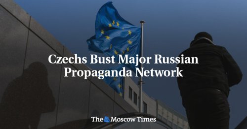 Czechs Bust Major Russian Propaganda Network