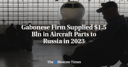 Gabonese Firm Supplied $1.5 Bln in Aircraft Parts to Russia in 2023