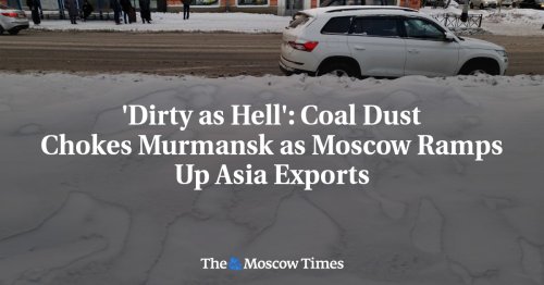 'Dirty as Hell': Coal Dust Chokes Murmansk as Moscow Ramps Up Asia Exports