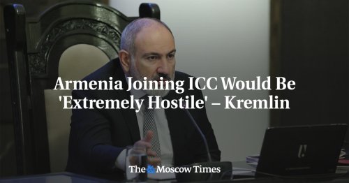 Armenia Joining ICC Would Be 'Extremely Hostile' – Kremlin