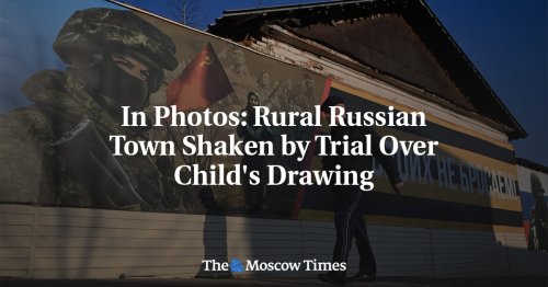 In Photos: Rural Russian Town Shaken by Trial Over Child's Drawing