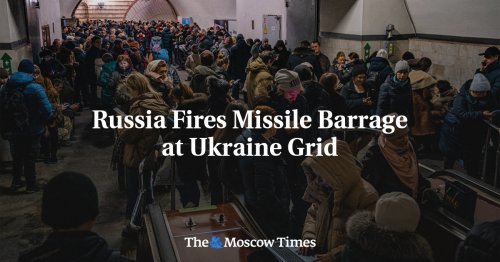 Russia Fires 'Massive' Missile Barrage at Ukraine Grid