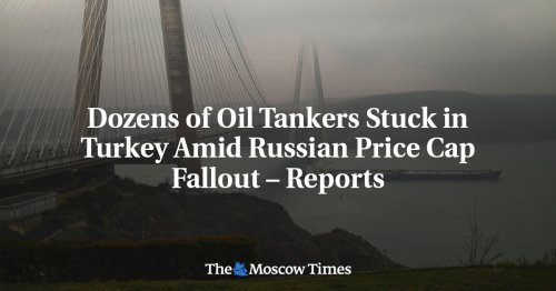 Dozens of Oil Tankers Stuck in Turkey Amid Russian Price Cap Fallout – Reports - The Moscow Times