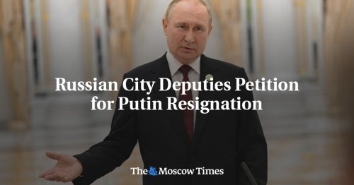 Russian Deputies Petition for Putin Resignation - The Moscow Times ...