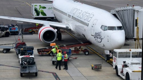 Virgin Australia ground crew clear runway for industrial action