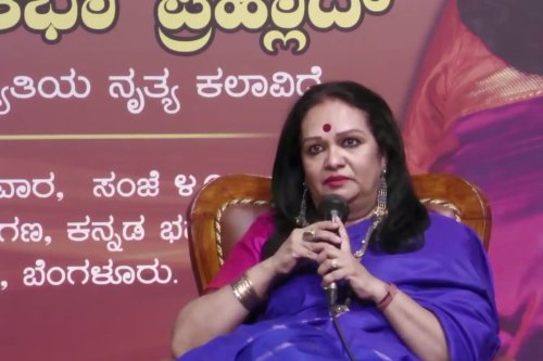 Dancer Pratibha’s talk censored by Karnataka govt, parts about fmr CM RK Hegde removed