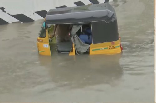 Chennai Rains: Underpasses, Roads, Airport Runway Inundated, Flights ...