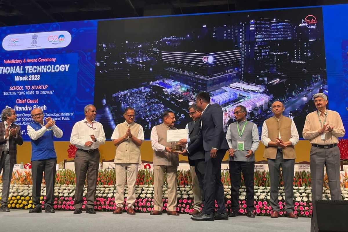 Telangana's tech business incubator T-Hub wins National Technology ...