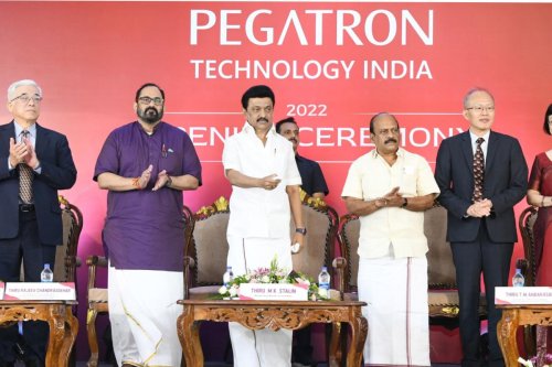 iPhone maker Pegatron's new factory inaugurated near Chennai