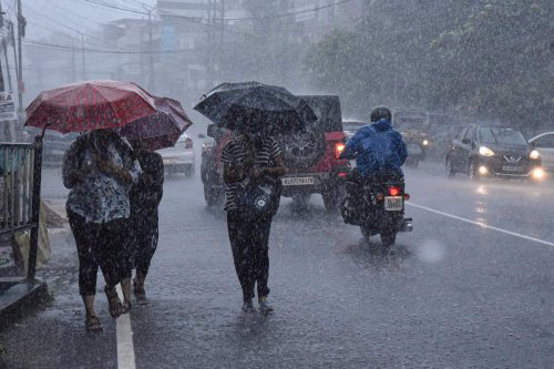 Two Killed In Flash Floods In Kerala IMD Issues Red Warning In Four 