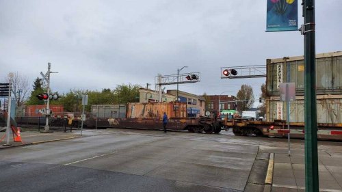 Man dead after he was struck by freight train in Puyallup Thursday morning