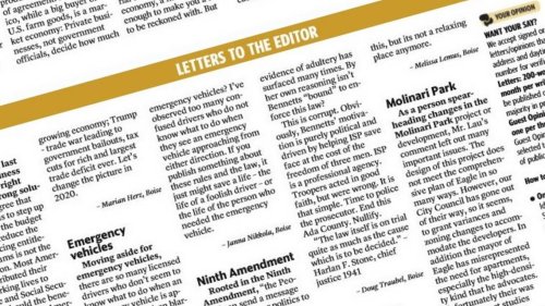 Letters to the editor: climate progress, courageous Cheney, insulin and McGeachin