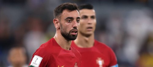 Bruno Fernandes hints at Cristiano Ronaldo fury at being benched vs. Switzerland