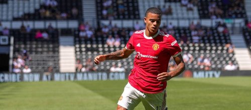 Mason Greenwood's name missing from Manchester United's kit launch ...