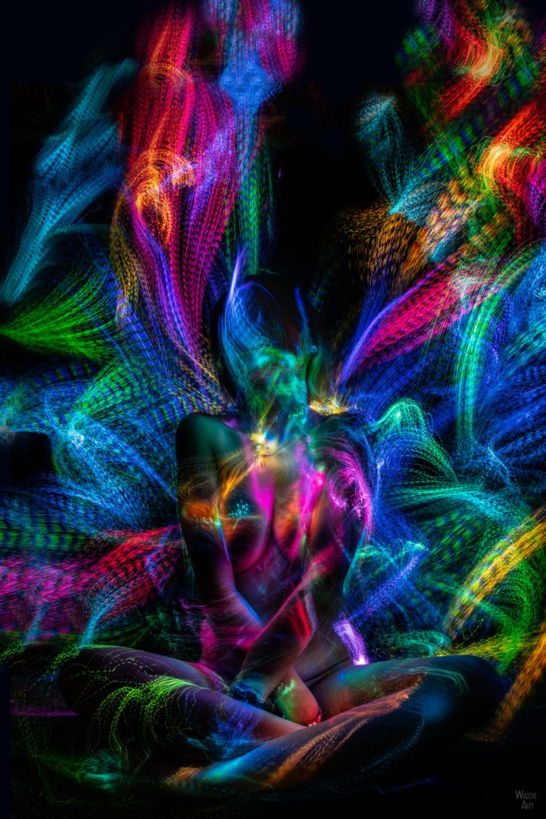 Wasyl Art Captures the Soul's Energy with Light Painting (NSFW)