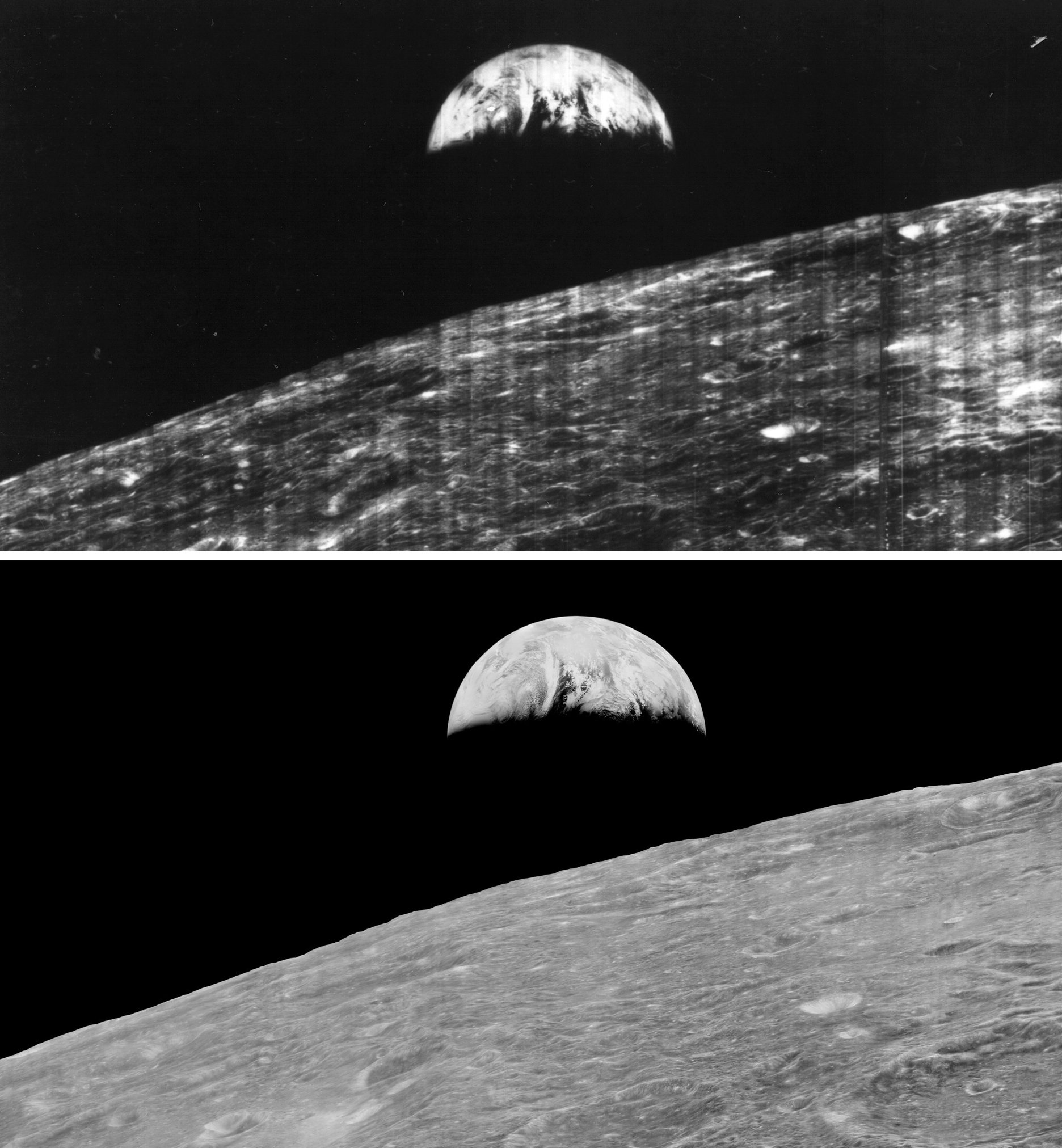 Techno-Archaeologists Recover and Digitalize Long-Lost Lunar Orbiter Photos of the Moon - The Phoblographer