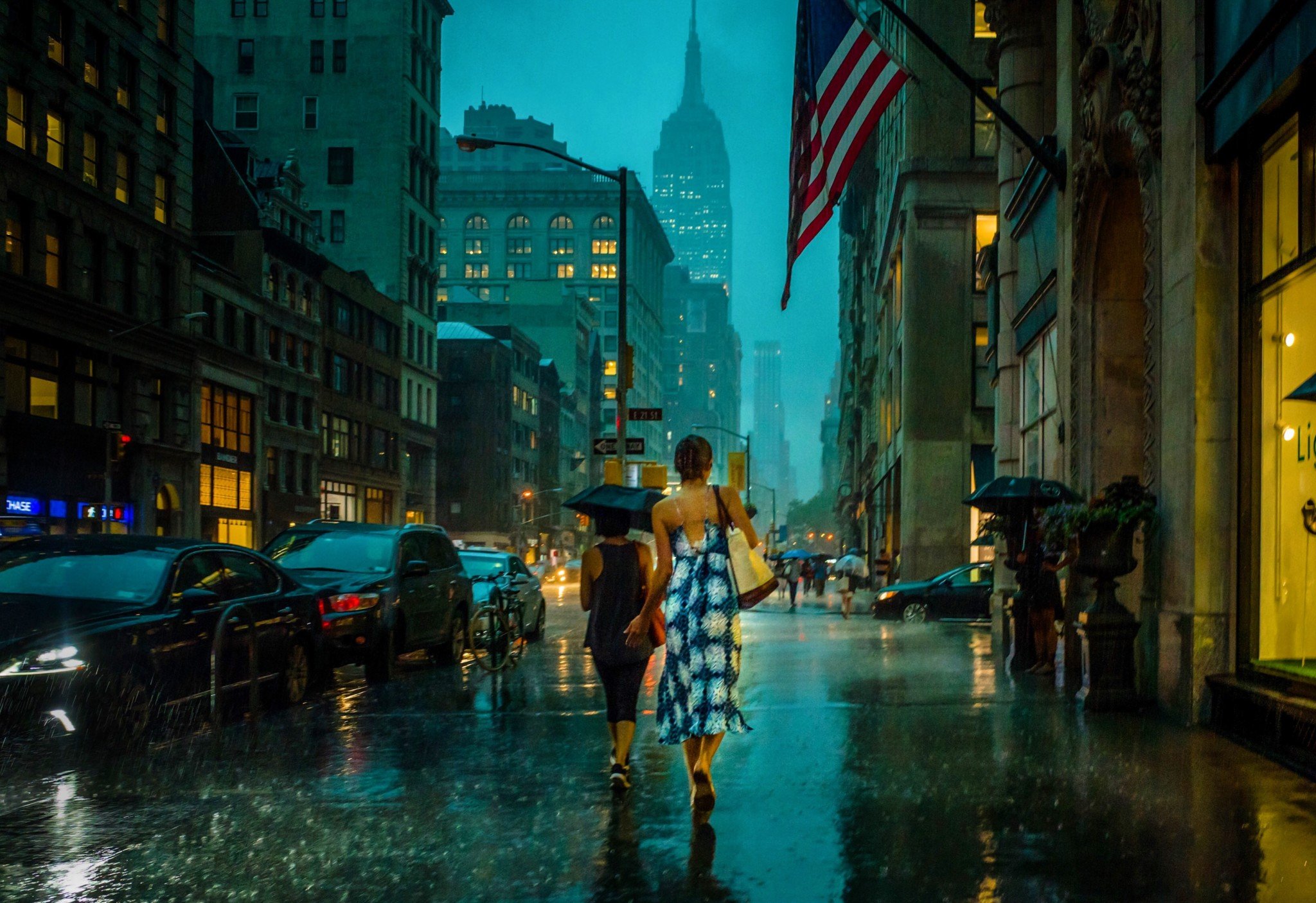Michele Palazzo: Photos of Rainy NYC Evoke Painterly Beauty