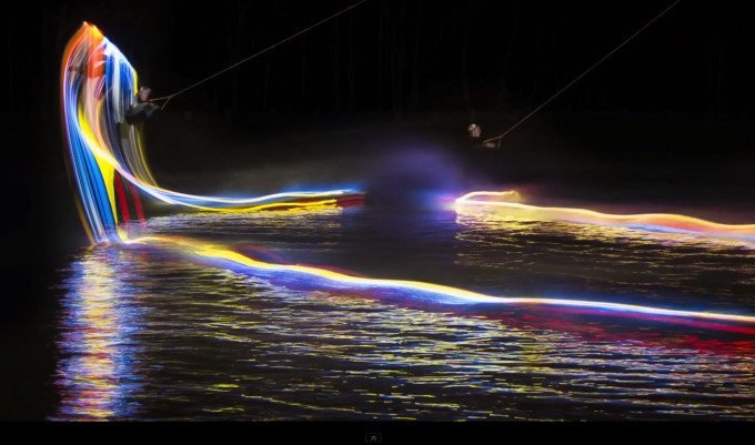Wakeboarding + Painting with Light = Awesome - The Phoblographer