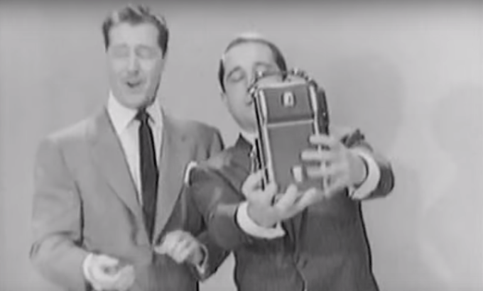 1950's Polaroid Ad Showcases a Vintage Selfie