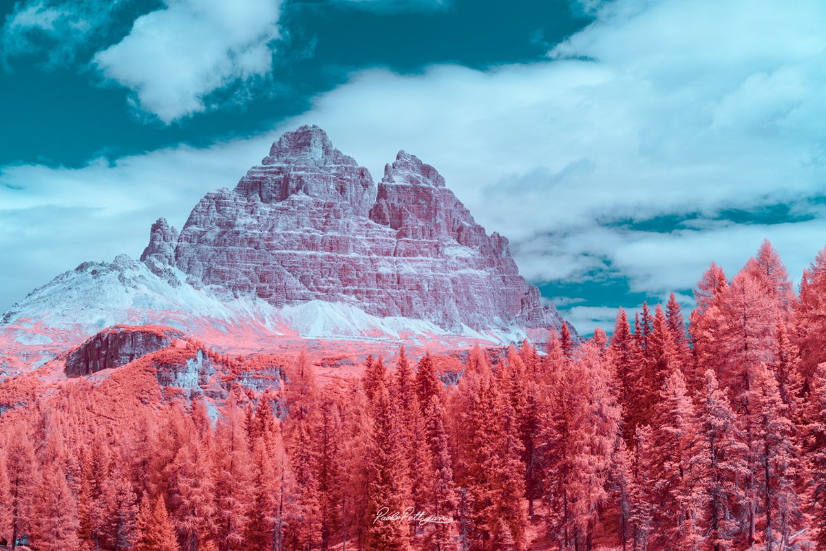 Paolo Pettigiani Captures the Stunning Dolomites in Infrared