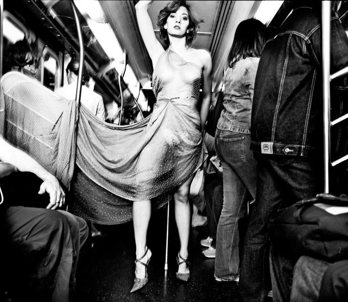 C. Stephen Hurst: Fashion Photography on the NYC Subways